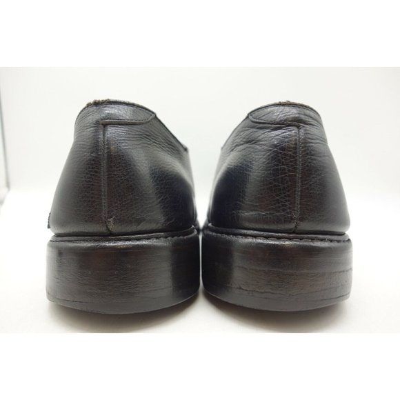 Keith Highlanders Black Leather Lace Up Oxfords Shoes Men's 12 C - Picture 9 of 12